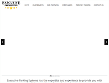 Tablet Screenshot of executiveparkingatl.com